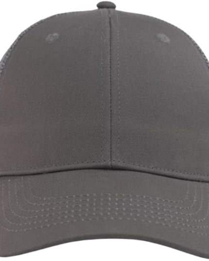 TSSGBL Classic Mesh Trucker Hat, Small & OSFM & XXL Options, Men Women Basic Adjustable Snapback Plain Blank Baseball Cap