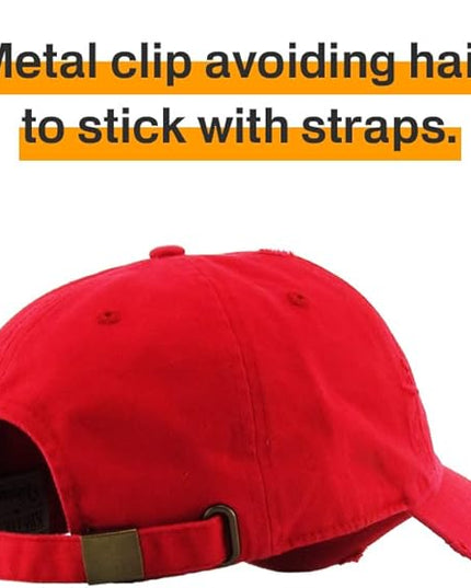 KBETHOS Vintage Washed Distressed Cotton Dad Hat Baseball Cap Adjustable Polo Trucker Unisex Style Headwear