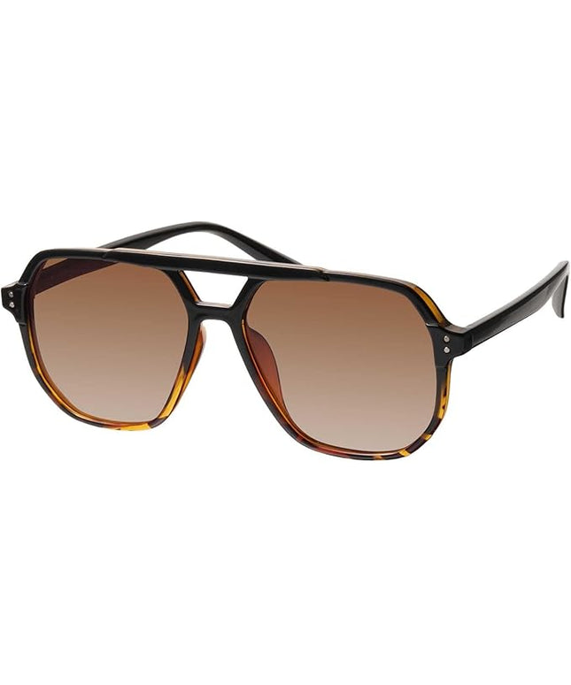 mosanana Oversized Aviator Sunglasses for Women and Men with Polarized Lens MS52243
