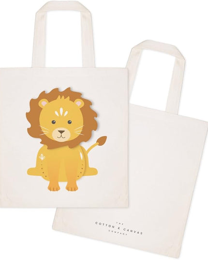 The Cotton & Canvas Co. Animal Tote and Handbag for Kids, Teens and Adults