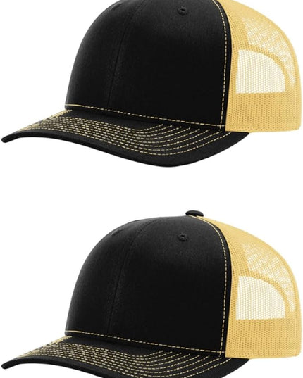 Richardson 112 Classic Six-Panel Adjustable Snapback Trucker Cap | Bulk Packs Available