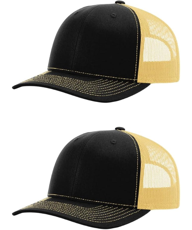 Richardson 112 Classic Six-Panel Adjustable Snapback Trucker Cap | Bulk Packs Available