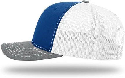 Richardson 112 Classic Six-Panel Adjustable Snapback Trucker Cap | Bulk Packs Available