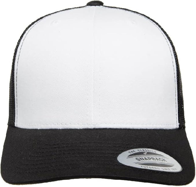 Yupoong Classic Premium Mesh 6 Panel Retro Trucker Cap | Mid Profile Snapback | OSFA | Bulk Pack Available