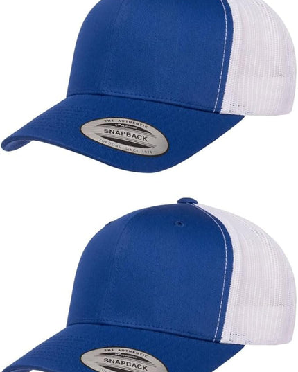 Yupoong Classic Premium Mesh 6 Panel Retro Trucker Cap | Mid Profile Snapback | OSFA | Bulk Pack Available