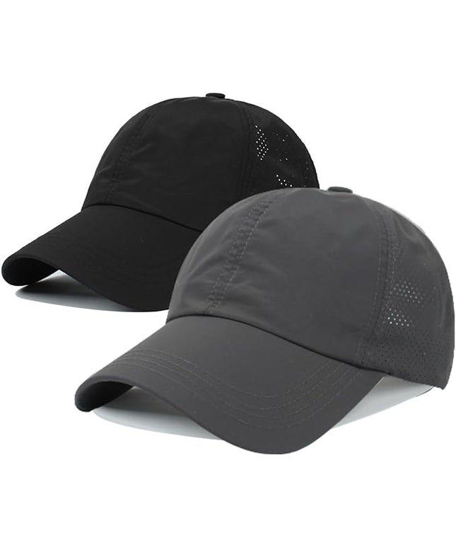 VOASTEK Running Hats for Men Baseball Cap Outdoor Essentials Runner Hat Jogging Cap Tennis Golf Workout Hats