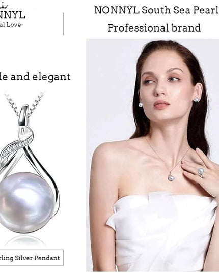 Pearl Necklace, Gifts for Women Wife, Mothers Day Gifts for Mom Wife Women Girlfriend Her on Valentines Day Gifts for Her Gifts Wedding Anniversary Christmas Day Gifts Birthday Day Gifts Jewelry