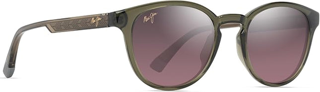 Maui Jim unisex-adult Hiehie Round Sunglasses
