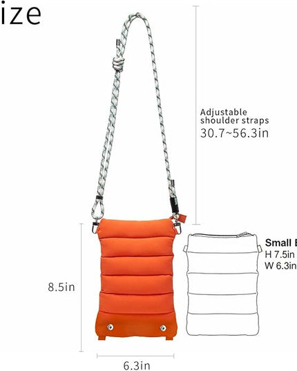 ACUARIO Crossbody Bag for Women, Tote Bag Purse for Work, Travel, Gym – Small Shoulder Bag, Stylish Women’s Tote Handbag