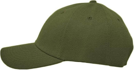 Glory Max Plain Baseball Cap Hook & Loop Strap Adjustable Solid Blank Curved Visor Hat