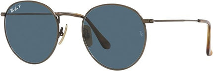 Ray-Ban Unisex Rb8247 Round Titanium Round Sunglasses