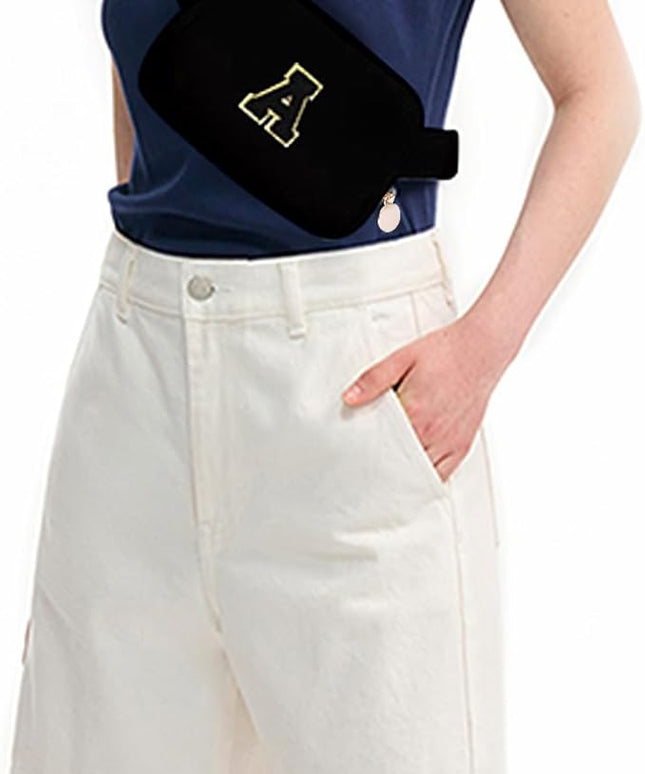 Uygafly Birthday Gifts for 6 7 8 9 10 11 12 13 14 15 16 Year Old Girls,Belt Bag Fanny Pack Crossbody Bags Purse for Kids,Cute Teen Trendy Stuff Travel Essentials | Black,Black A
