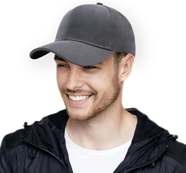 Classic Low Profile Baseball Cap for Men Women Adjustable Cotton Trucker Hats Dad Hat Plain Cap