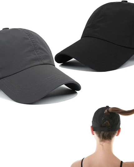 VOASTEK Running Hats for Men Baseball Cap Outdoor Essentials Runner Hat Jogging Cap Tennis Golf Workout Hats