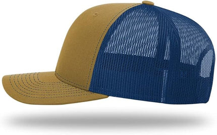 Richardson 112 Classic Six-Panel Adjustable Snapback Trucker Cap | Bulk Packs Available