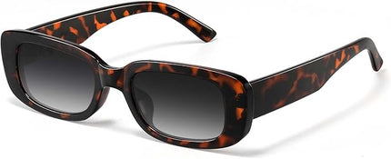 JASPIN Rectangle Sunglasses for Women Men Trendy Y2k Retro 90s Sun Glasses UV Protection Cool Square Frame