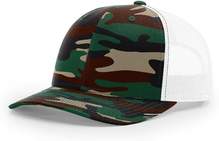 Richardson 112 Classic Six-Panel Adjustable Snapback Trucker Cap | Bulk Packs Available