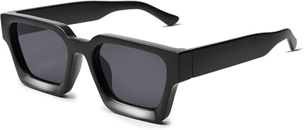 VANLINKER Thick Square Sunglasses for Men Women Retro Chunky Rectangle Shades UV400 Protection VL9731
