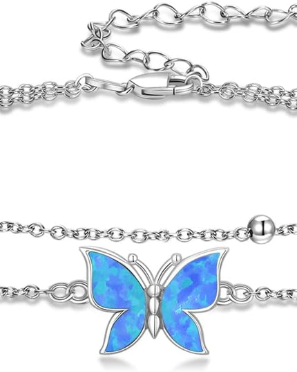 Dorunmo 925 Sterling Silver Infinity Heart Cross Circle Evil Eye Anklet Bracelets for Women Mother's Day Jewelry for Wife Girlfriend Mom Her
