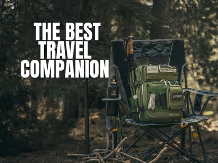 WOLFpak 35L Athletic Gym Backpack - Durable 1000D Waterproof Oxford Material with MOLLE Webbing, Laptop Pocket & Dual Cup Holders, Durable Fitness/Travel/Military Daypack (OD Green)