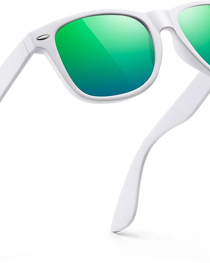 FEIDUSUN Sunglasses Men Polarized Sunglasses for Mens and Womens,Black Retro Sun Glasses Driving Fishing UV Protection