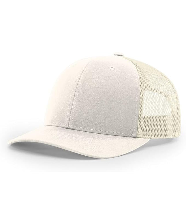 Richardson 112 Classic Six-Panel Adjustable Snapback Trucker Cap | Bulk Packs Available