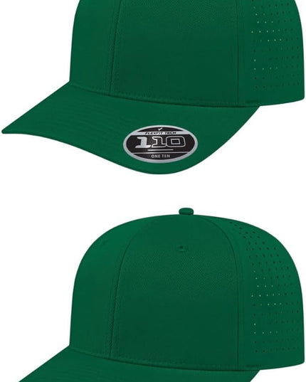 Cap America i8533 Flexfit 110 Perforated Performance Snapback Mid Profile 6-Panel Cap w/UV Guard & Adjustable Snapback