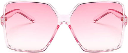 Dollger Oversized Square Sunglasses for Women Big Large Wide Fashion Shades for Men UV Protection Unisex