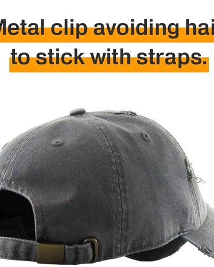 KBETHOS Vintage Washed Distressed Cotton Dad Hat Baseball Cap Adjustable Polo Trucker Unisex Style Headwear