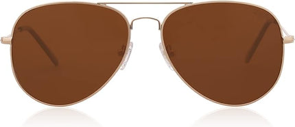 SOJOS Classic Aviator Polarized Sunglasses for Men Women Vintage Retro Style