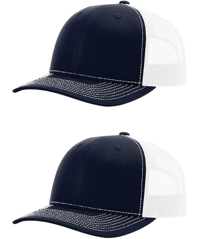 Richardson 112 Classic Six-Panel Adjustable Snapback Trucker Cap | Bulk Packs Available