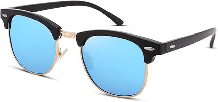 Pro Acme Semi-Rimless Polarized Sunglasses UV 400 Protection for Women Men