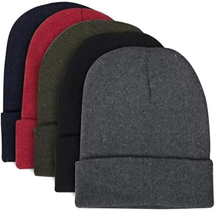 Trail Maker 10 Pack Winter Hats | Bulk Beanies Wholesale Winter Hats for Men, Women, Teens