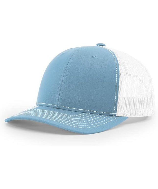 Richardson 112 Classic Six-Panel Adjustable Snapback Trucker Cap | Bulk Packs Available