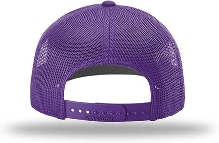 Richardson 112 Classic Six-Panel Adjustable Snapback Trucker Cap | Bulk Packs Available