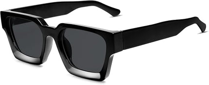 VANLINKER Thick Square Sunglasses for Men Women Retro Chunky Rectangle Shades UV400 Protection VL9731