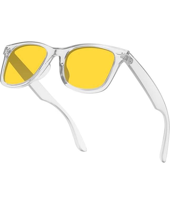 MEETSUN Polarized Sunglasses for Women Men Classic Retro Square Frame Driving Sun Glasses UV Protection