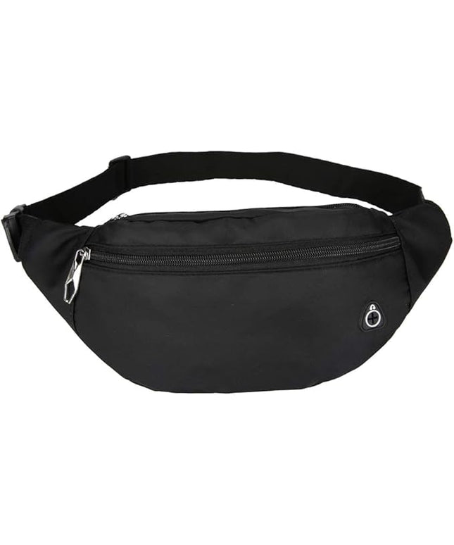DAITET Crossbody Fanny Pack for Men&Women,Large Waist Bag & Hip Bum Bag with Adjustable Strap for Outdoors Workout Traveling Casual Running Hiking Cycling