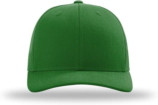 Richardson 112 Trucker Hat - Premium Adjustable Snapback Hat - Structured Six Panel Richardson Blank Caps