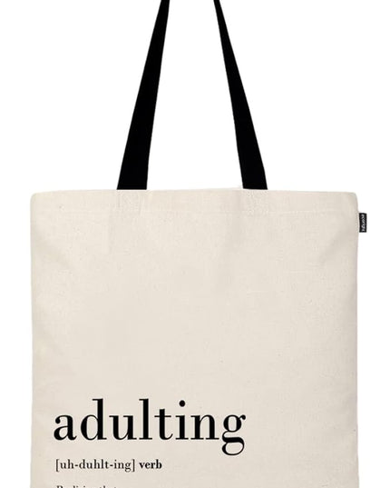 Eco Right Tote Bag for Women, Reusable Grocery Bag, Canvas Tote Bag for Shopping, Cotton Bag for Daily Use, Gifts for Women