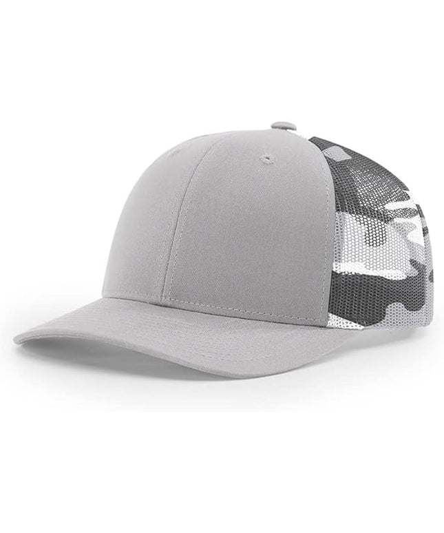 Richardson 112 Classic Six-Panel Adjustable Snapback Trucker Cap | Bulk Packs Available