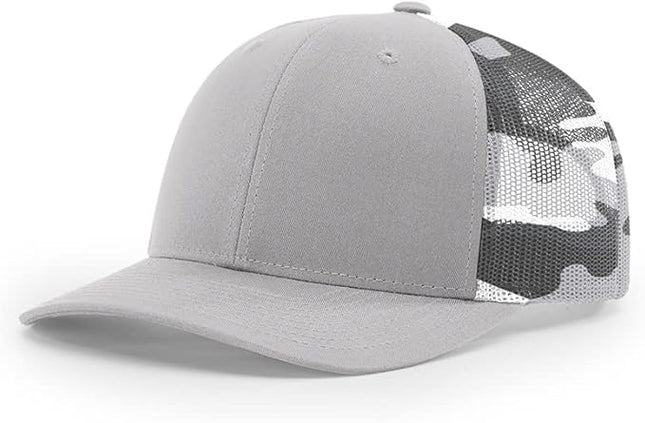 Richardson 112 Classic Six-Panel Adjustable Snapback Trucker Cap | Bulk Packs Available