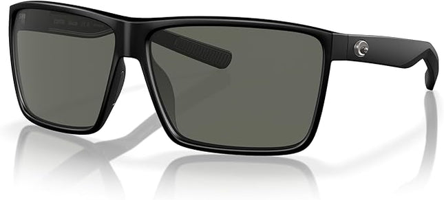 Costa Del Mar Men's Rincon Fishing and Watersports Rectangular Sunglasses