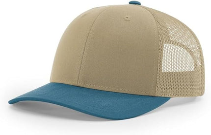Richardson 112 Classic Six-Panel Adjustable Snapback Trucker Cap | Bulk Packs Available