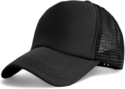 24 Pcs Trucker Hats Bulk Beach Hats for Men Mesh Back Ball Cap Rugged Classic Baseball Trucker Cap for Men and Women