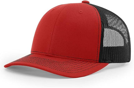 Richardson 112 Classic Six-Panel Adjustable Snapback Trucker Cap | Bulk Packs Available