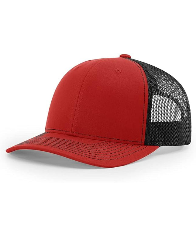 Richardson 112 Classic Six-Panel Adjustable Snapback Trucker Cap | Bulk Packs Available