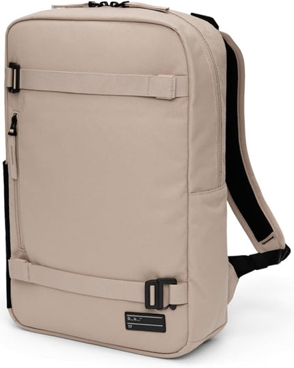 Db Journey Daypack - Slim Backpack with Laptop Compartment, Water Bottle Pocket, Minimalist Lightweight Work Backpack for Work, Travel & Gym, 17L - Fogbow Beige