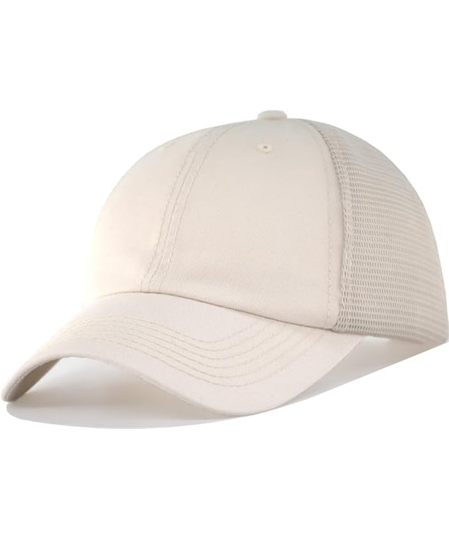 CYGTE Distressed Soft Trucker Hat | XL/XXL Available | Unstructured Vinatge Washed Snapback Baseball Cap for Men Women