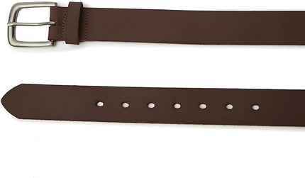 VATAN Men's Genuine Leather Casual Every Day Jeans Belts, Handmade Men Leather Belt with Gift Box